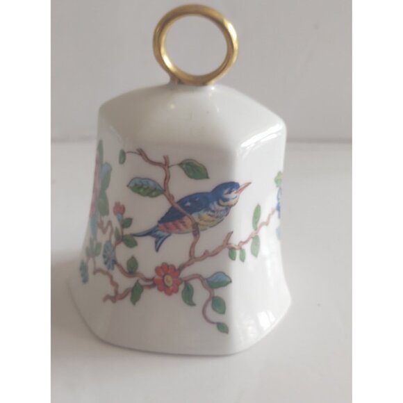 Aynsley England Hand Painted Dinner Bell "Pembroke Pattern" 3 1/2" - Picture 5 of 10
